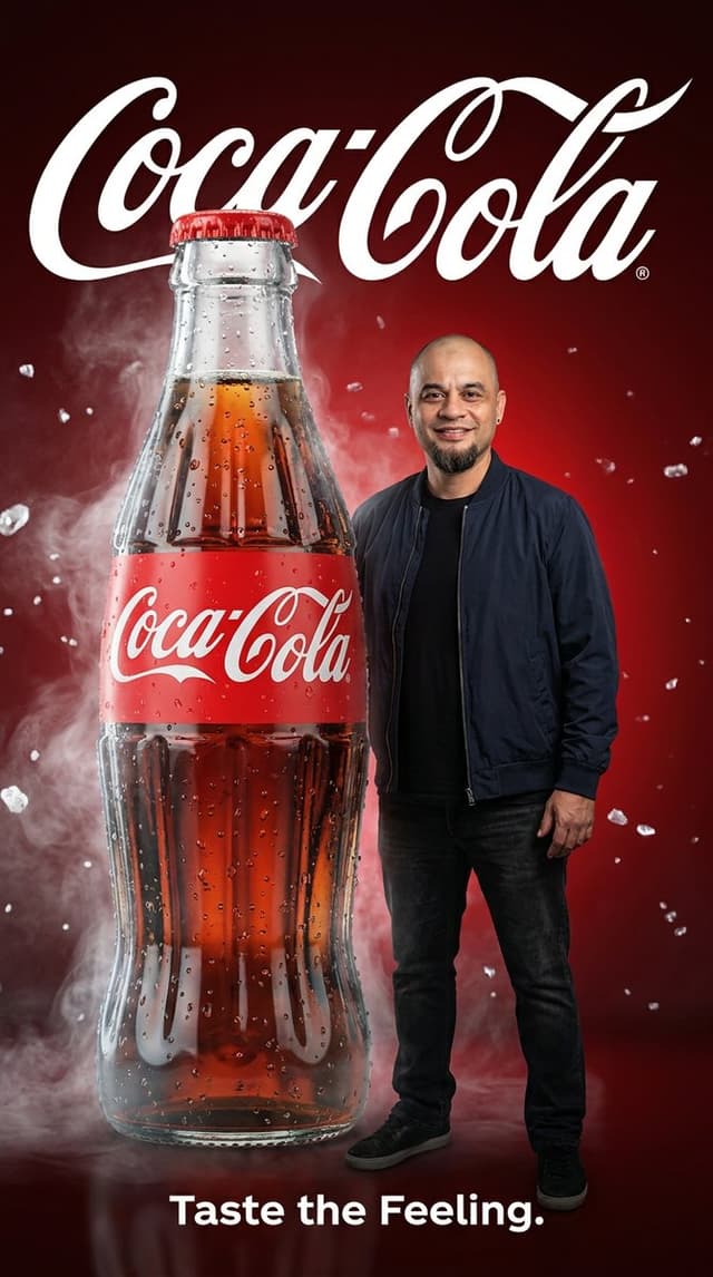 Product Marketing - Coca-Cola Advertising Poster — output