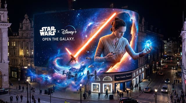 Star Wars 3D Billboard Concept — output