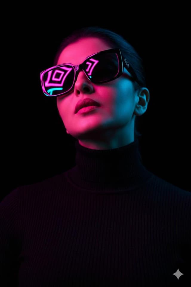 Profile / Avatar - Cyberpunk Futuristic Portrait Prompt — output