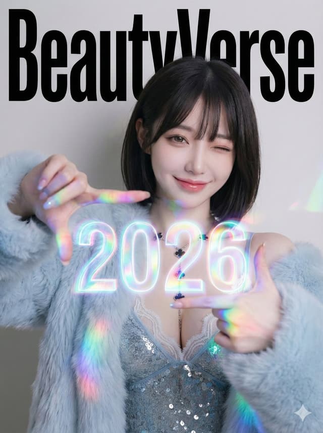 Holographic 2026 Viewfinder Fashion Portrait Prompt (JSON format) — output
