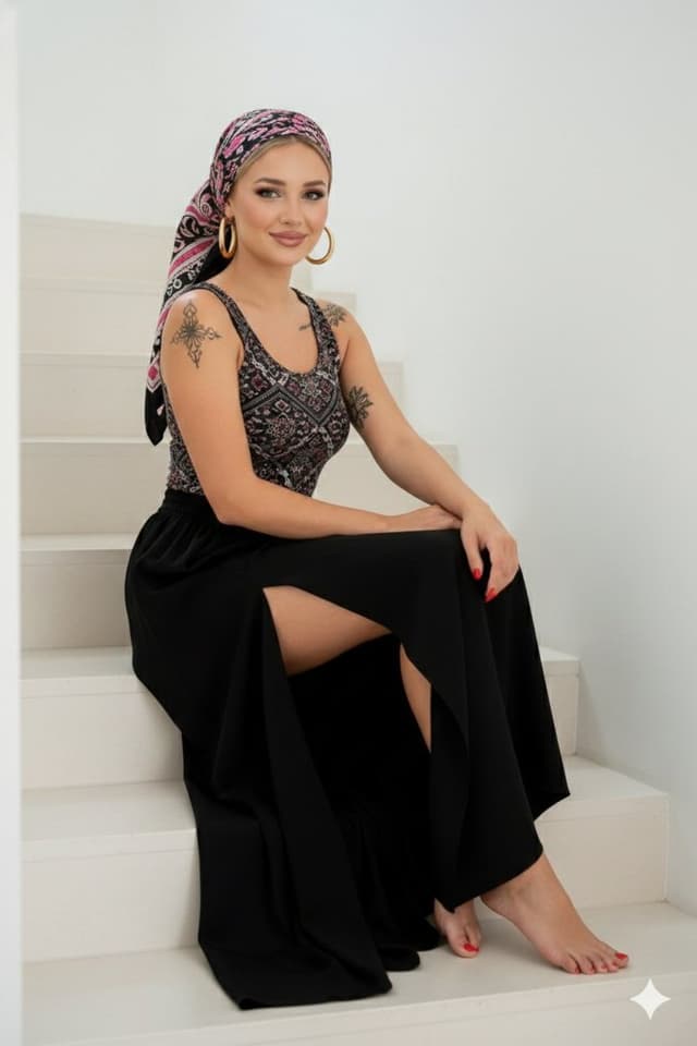 High-Quality Full-Body Fashion Photograph Prompt — output