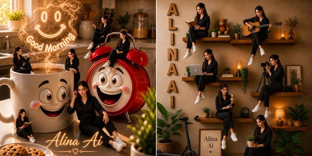 Social Media Post - Whimsical Alina Ai Split Scene — output