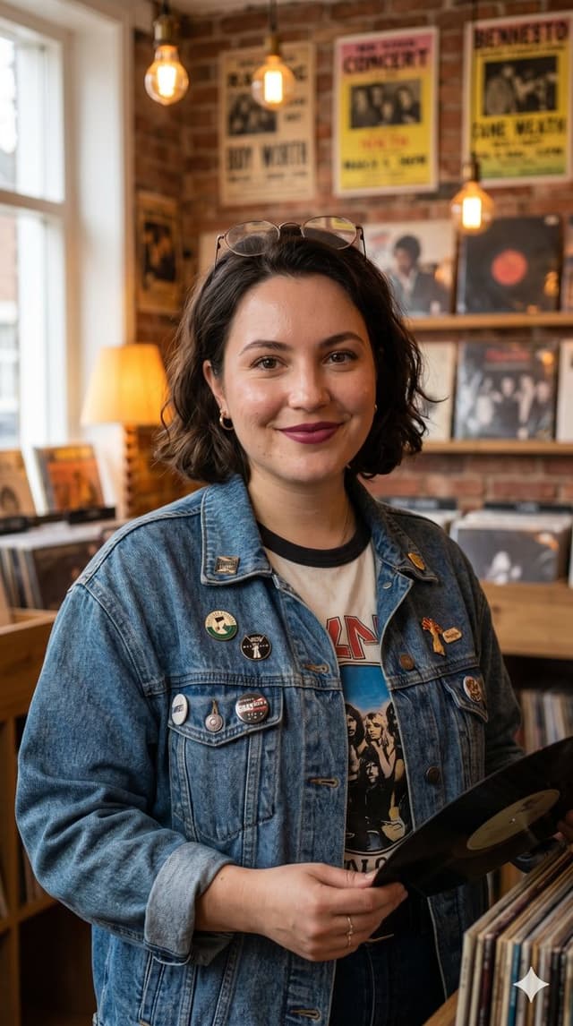 Product Marketing - Vintage Record Store Owner Editorial — output