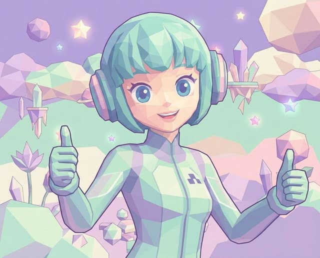 Profile / Avatar - Low-Poly Geometric Character Art — output