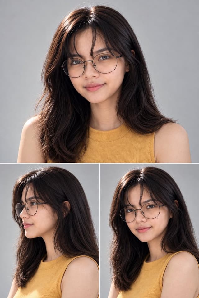 Profile / Avatar - Realistic Honey Toned Beauty Portrait — output