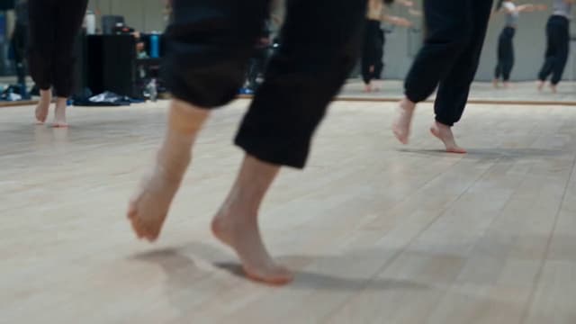 Injured Dancer Studio Moment — cover
