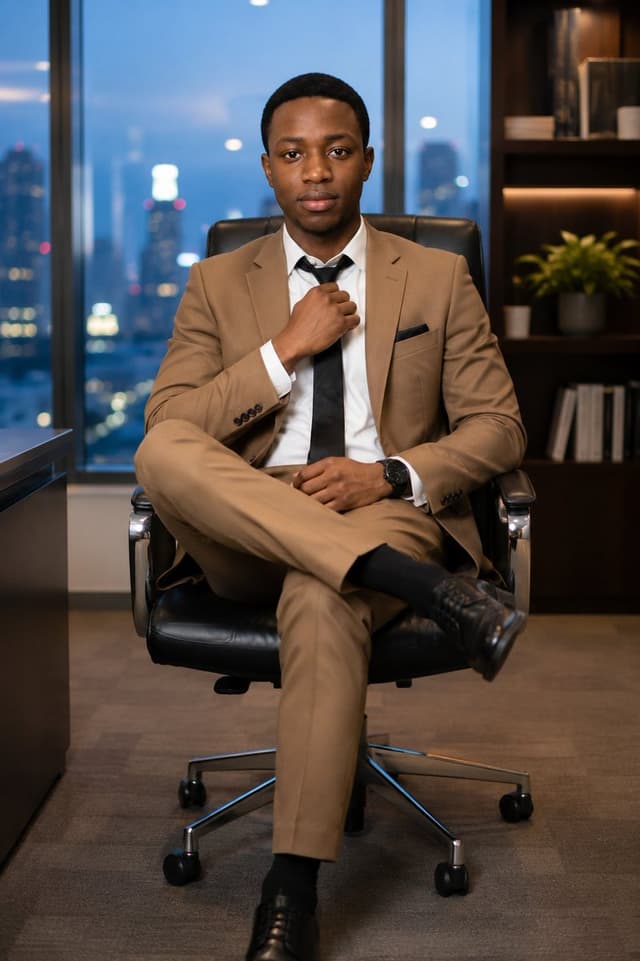 Profile / Avatar - Executive Office Portrait — output