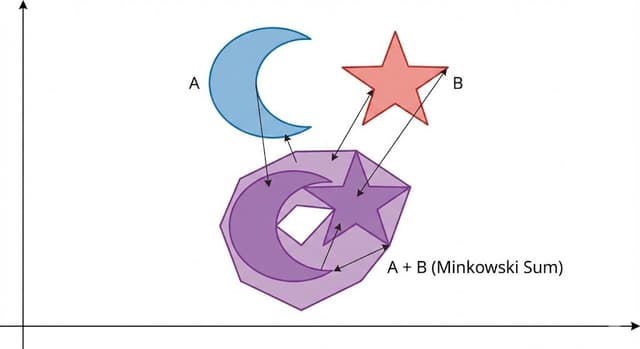 Minkowski sum of two non-convex sets — output