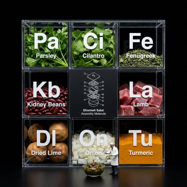 Infographic / Edu Visual - Molecular Gastronomy Display Box for Food Visualization — output
