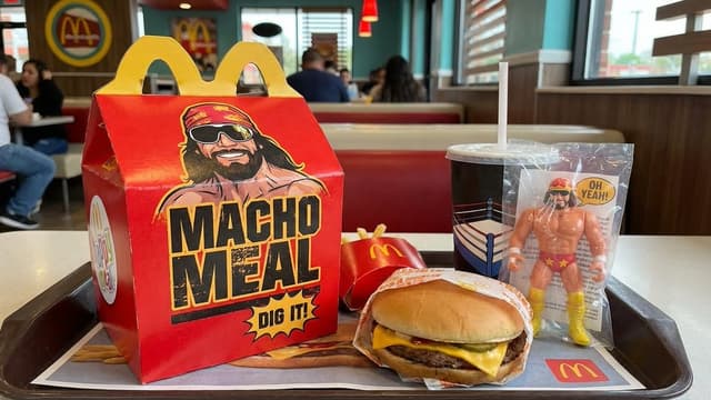 Sora video prompt for Macho Meal McDonald’s commercial — output