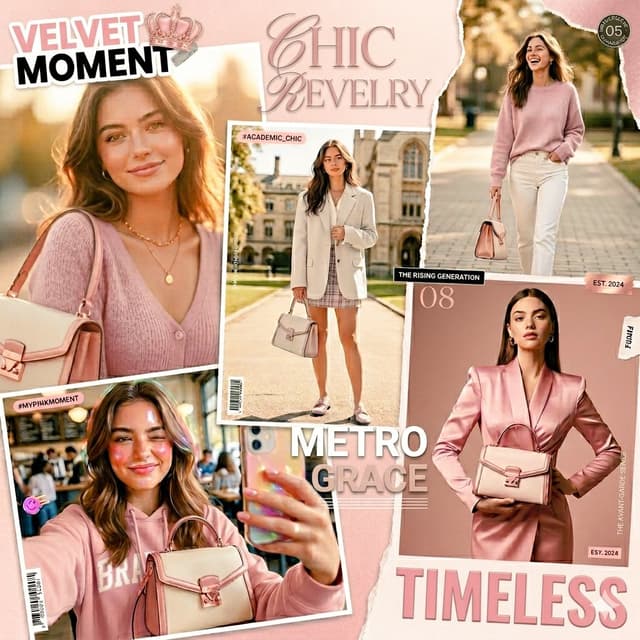 Product Marketing - Chic Fashion Magazine Collage — output