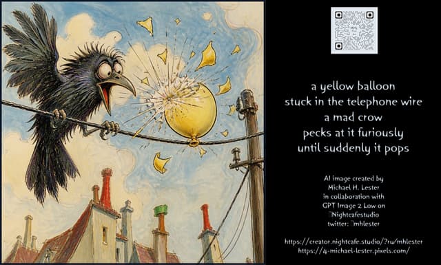 Comic / Storyboard - Mad Crow Popping Yellow Balloon — output