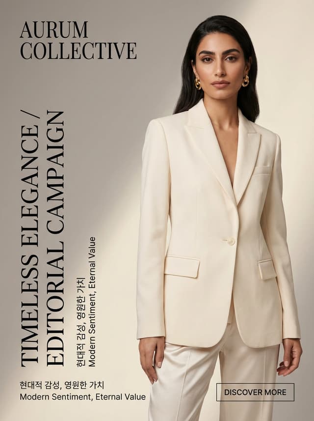 Quiet Luxury Editorial Fashion Template — output