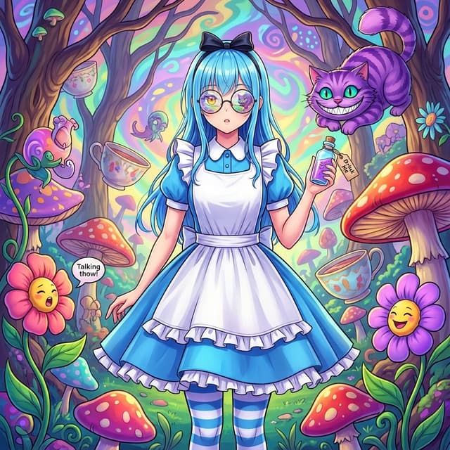 Alice in Wonderland Transformation Prompt — output