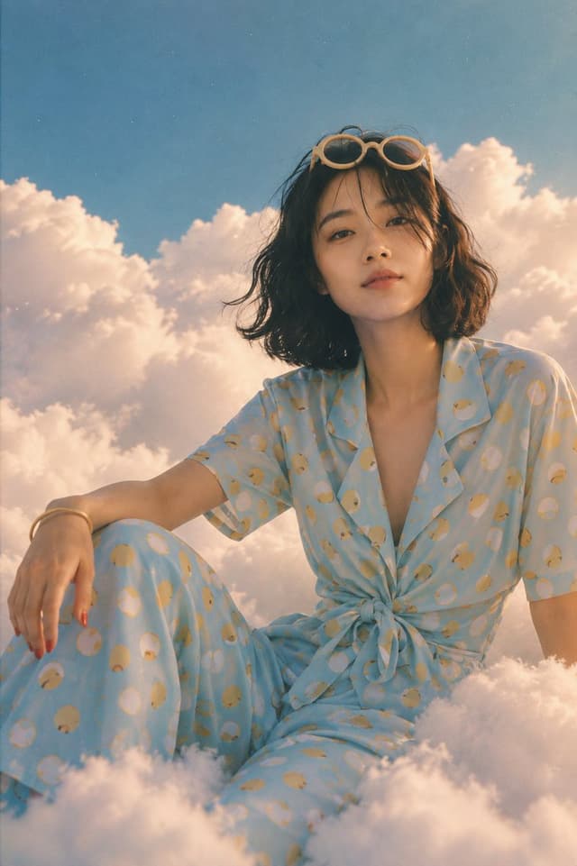 Product Marketing - Retro Fashion Cloud Portrait — output