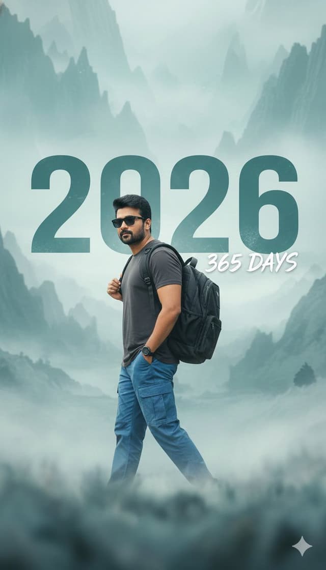 New Year 2026 Cinematic Photo with Text Overlay — output