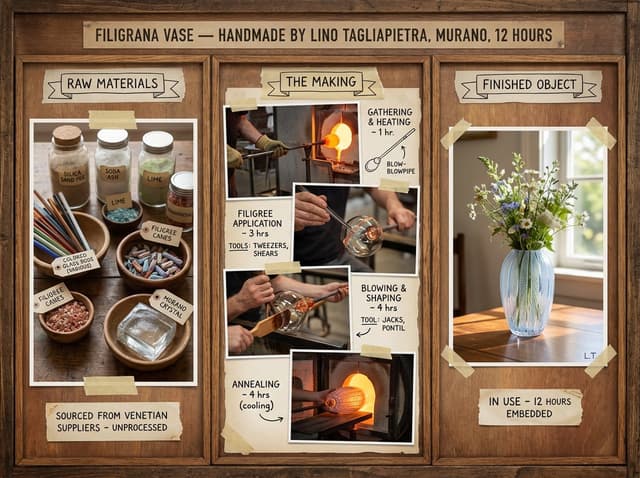 Infographic / Edu Visual - Artisan Craft Process Board for Handmade Objects — output