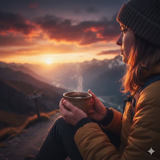Ultra-photorealistic Cozy Coffee Visual — output
