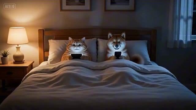Cozy Nighttime Pet Secret Short Film — cover