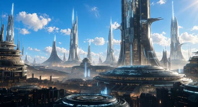 Sci-Fi City Daytime Transformation