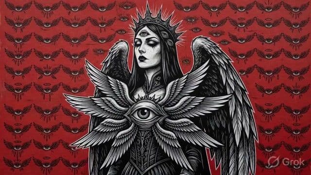 3D Gothic Seraphim Video — cover