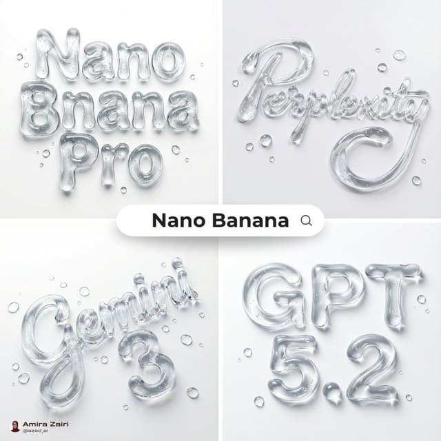 Poster / Flyer - Abstract Liquid Typography Generation Prompt — output