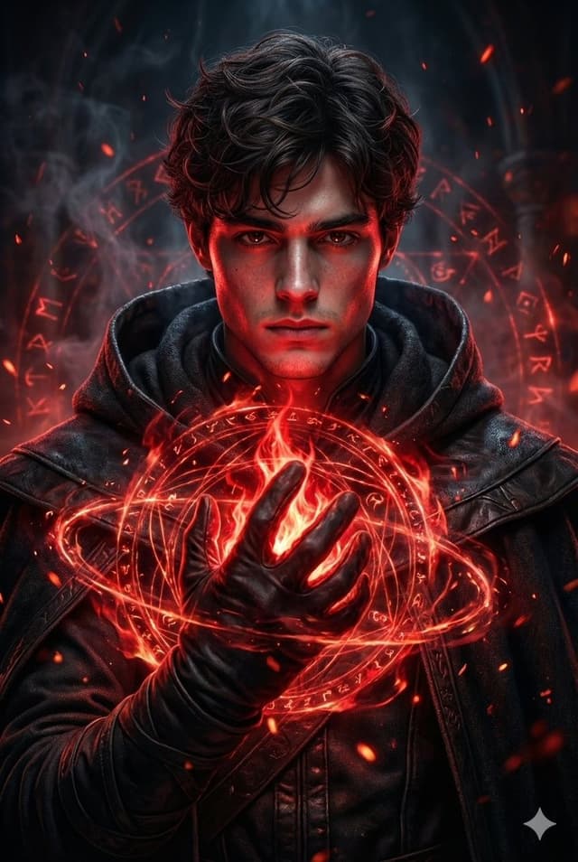 Hyperrealistic Dark Sorcerer Portrait — output