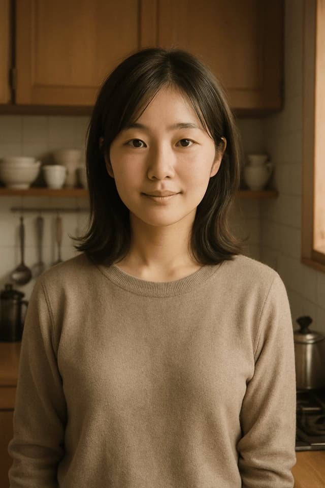 Profile / Avatar - Warm Kitchen Portrait — output
