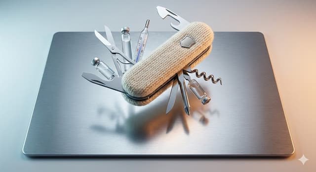 E-commerce Main Image - Product Photography Prompt: Swiss Army Knife — output