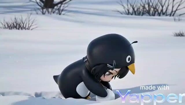 Seedance 2.0 Prompt: Melancholic Chibi Penguin in Snow — cover