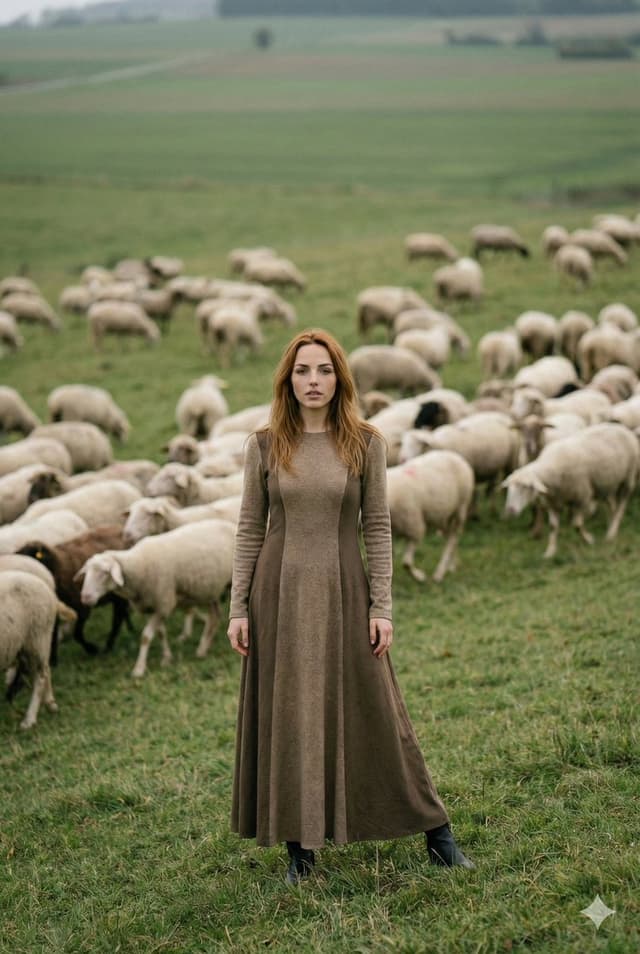 Fashion-Meets-Documentary Portrait in a Pastoral Setting — output