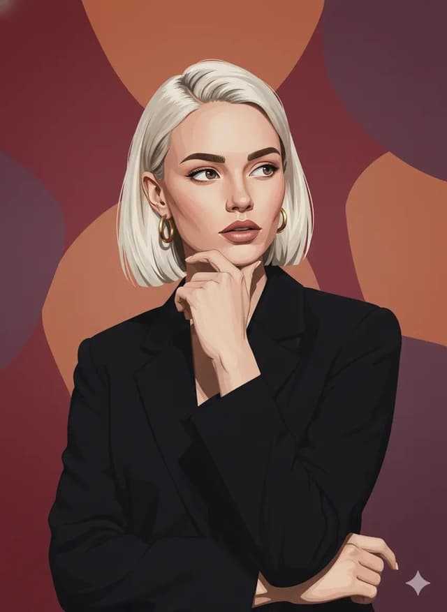 Photo to Vector Art Illustration — output