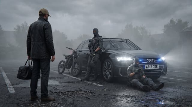 Game Asset - Future London GTA Concept Art — output