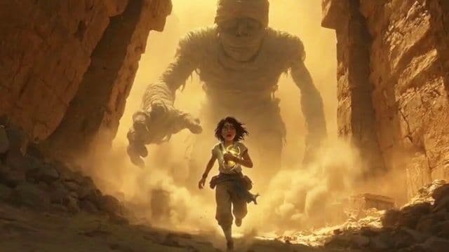 Cinematic Mummy Chase Sequence — cover