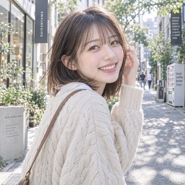 Profile / Avatar - Sunny Daikanyama Street Portrait — output