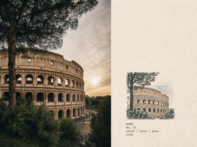 Infographic / Edu Visual - Travel Rubber Stamp Poster — output