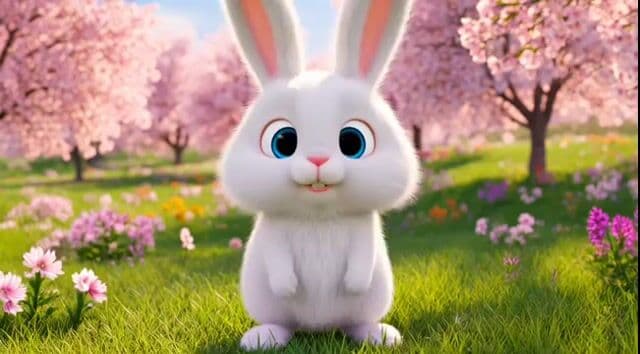 Video prompt of a fluffy bunny performing a hip-hop dance routine — cover