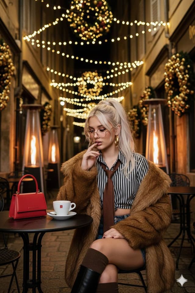 Cozy Christmas Cafe Portrait — output