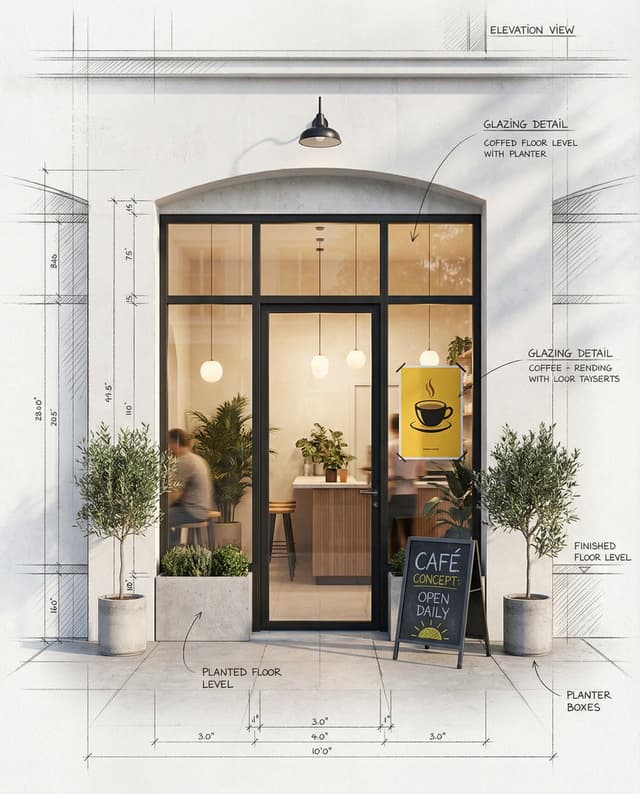 Product Marketing - Architectural Concept Rendering: Sketch to Photorealism — output