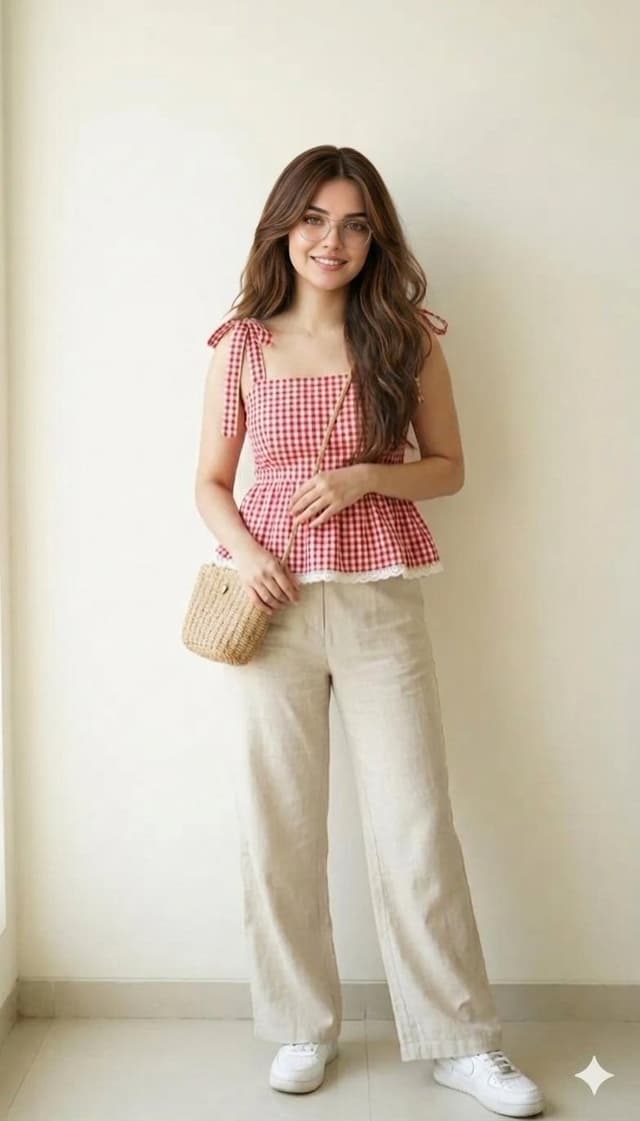 E-commerce Main Image - Minimalist Studio Fashion Portrait — output