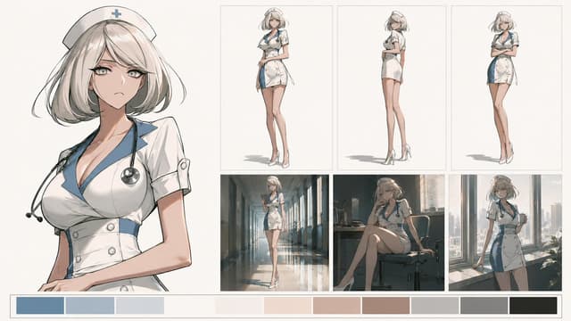 Infographic / Edu Visual - Artistic Character Reference Sheet — output