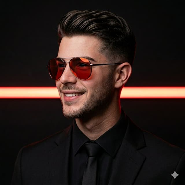 Profile / Avatar - Cinematic Man in Tailored Suit — output