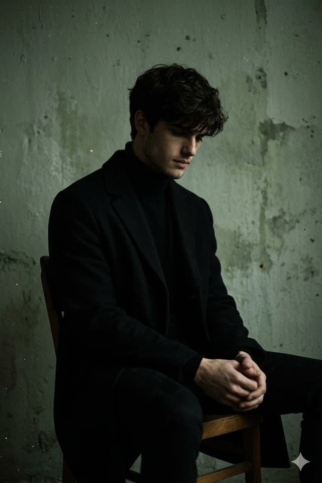Profile / Avatar - Moody Low-Key Male Portrait — output