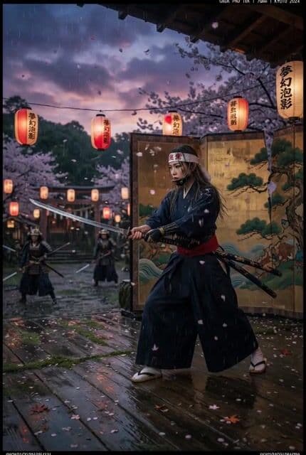 Cinematic Samurai Japanese Visuals — cover