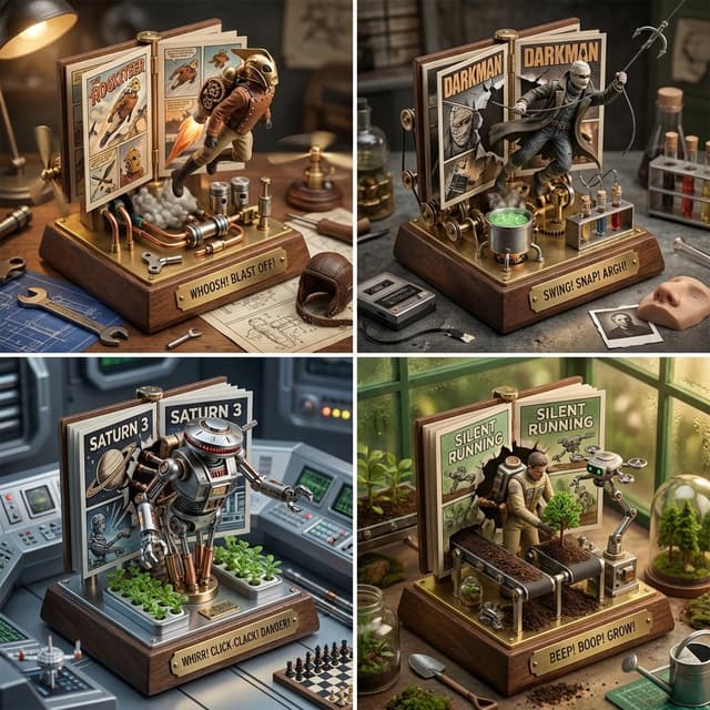 Comic / Storyboard - Mechanical Wind-Up Diorama Concept — output