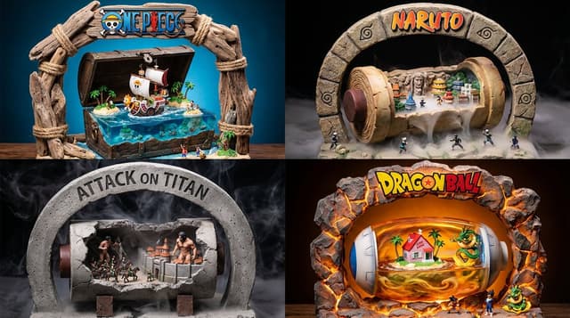 Game Asset - Manga Desktop Diorama Model Kit — output