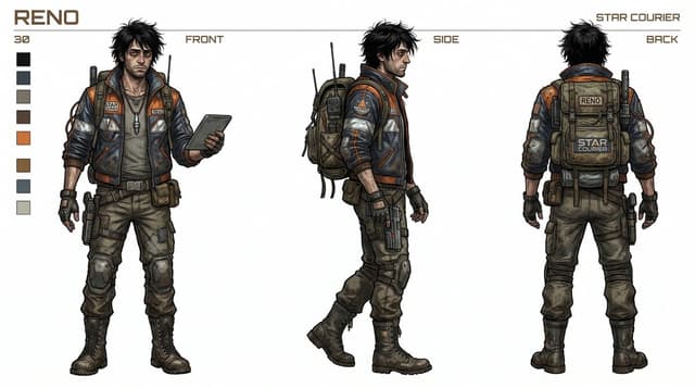 Sci-Fi Interstellar Courier Transformation Scene for Seedance 2.0 — cover