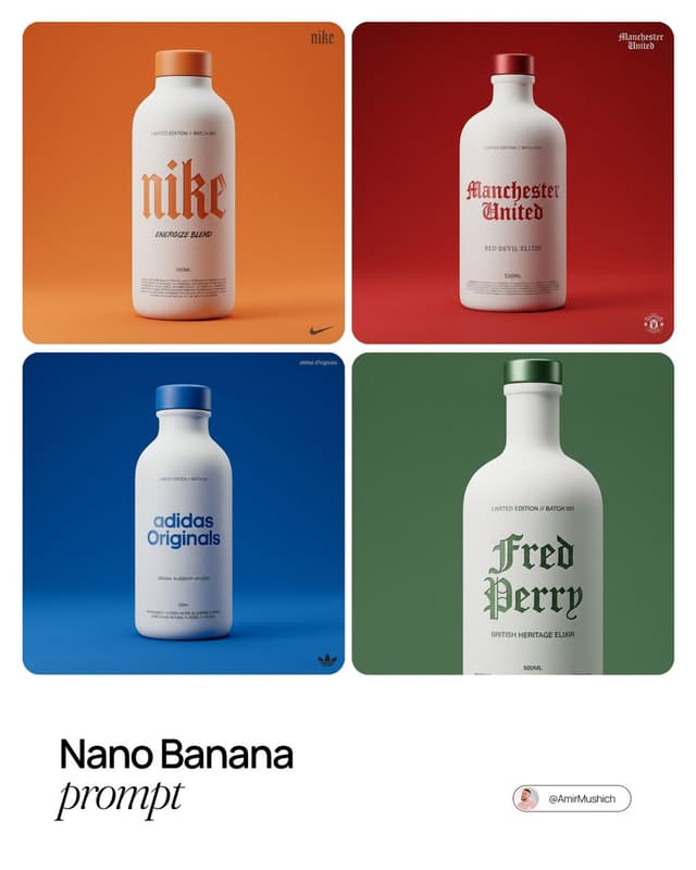 Premium Beverage Package Design Prompt — output