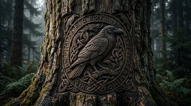 Game Asset - Viking Tree Carvings — output
