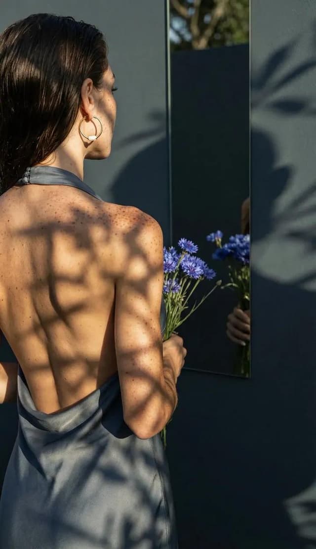 Poetic Realism Portrait with Light and Shadow Interplay — output